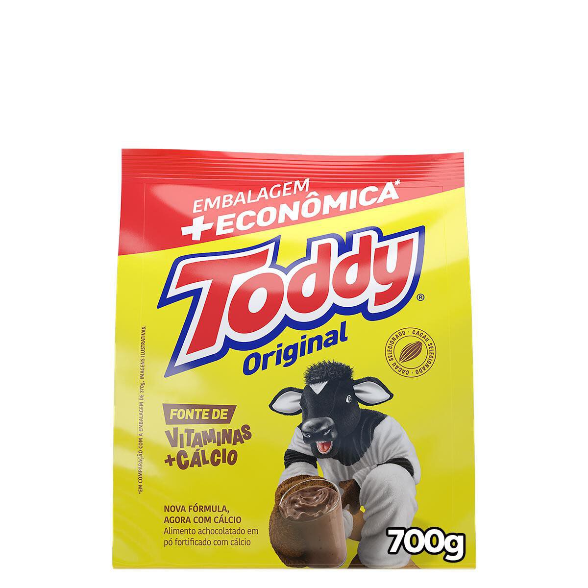 Achocolatado Em Pó Toddy Original Pote 750g